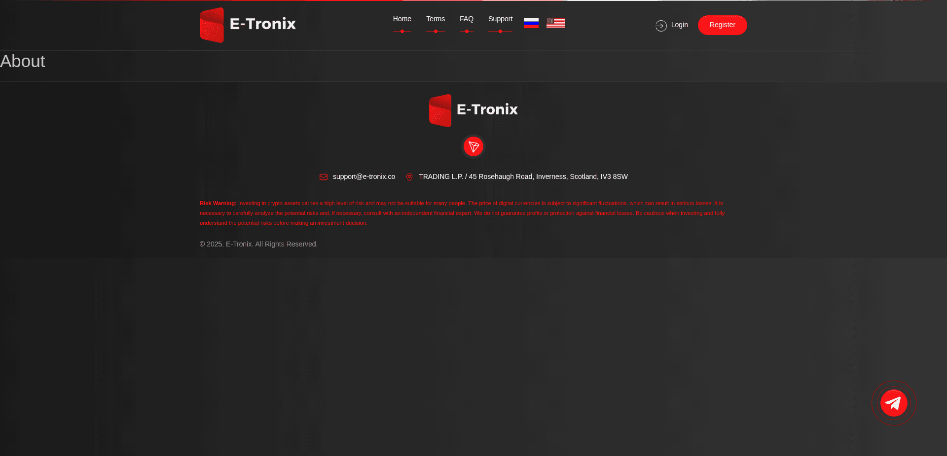 Screenshot for e-tronix.co - 4