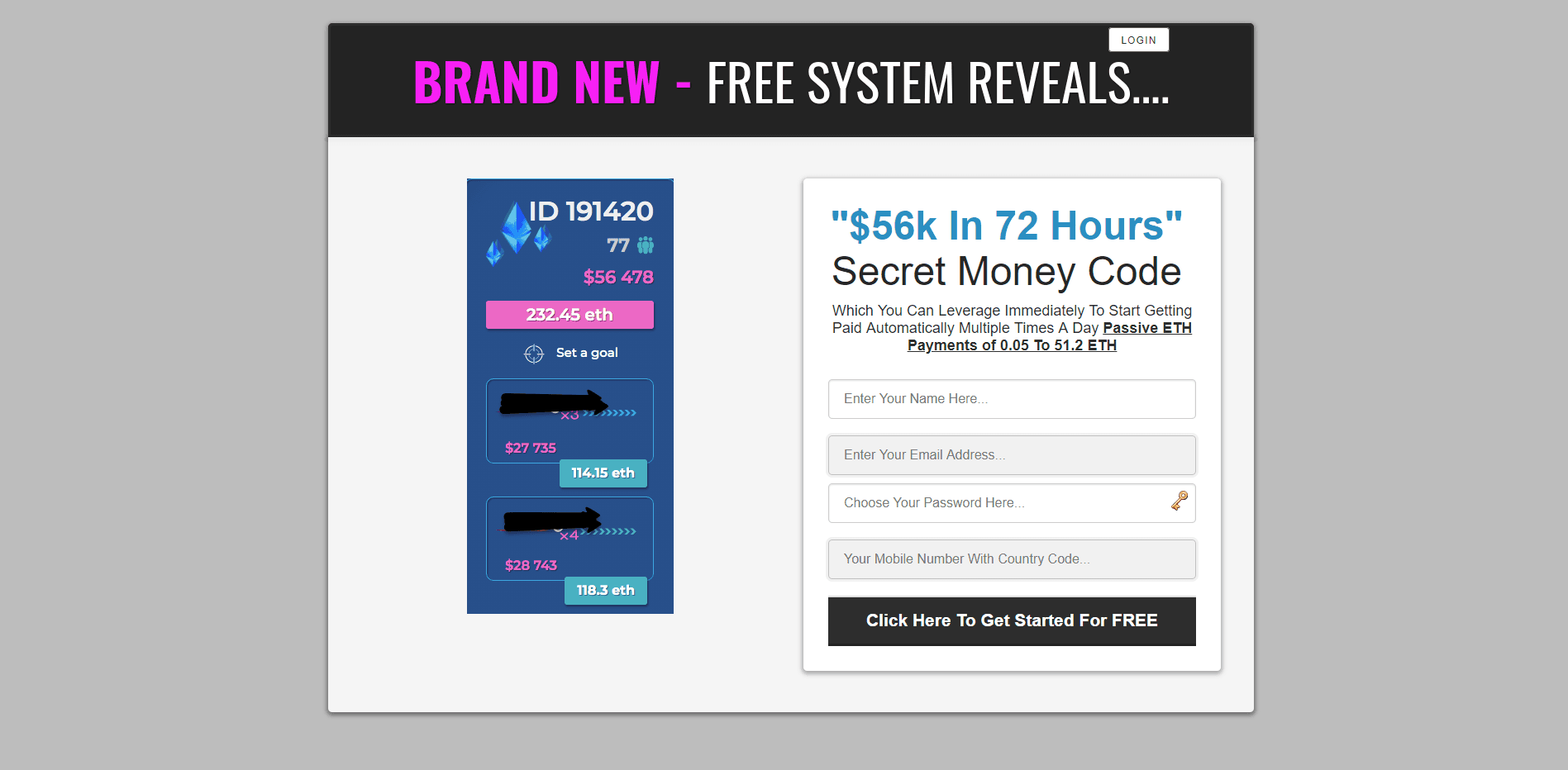 Ether Money Machine отзывы и обзор. Развод, лохотрон или правда. Только честные и правдивые отзывы на Baxov.Net