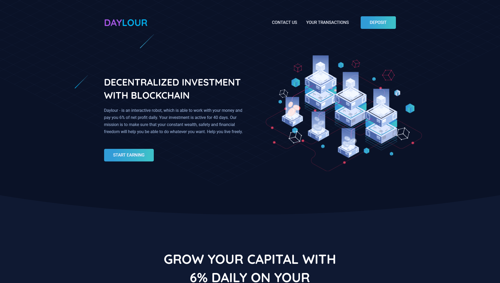 Daylour get 6% daily for 40 days развод, лохотрон или правда. Только честные и правдивые отзывы на Baxov.Net