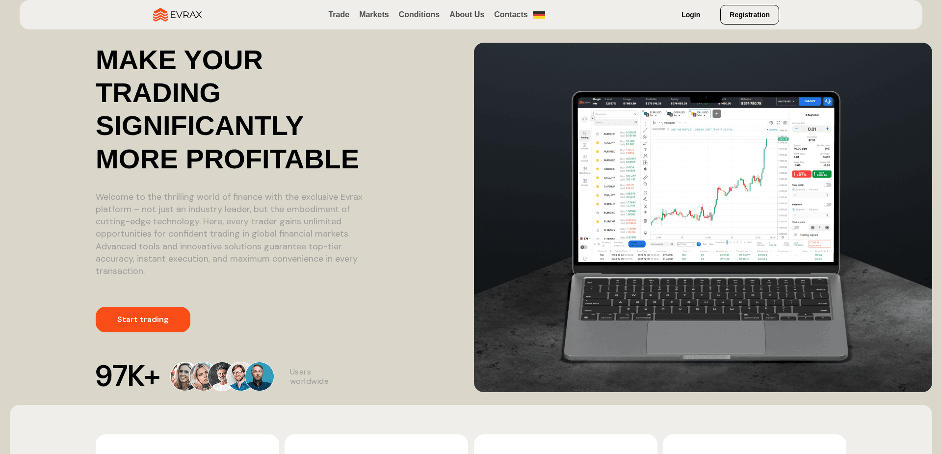 Screenshot for evrax.ink - 1