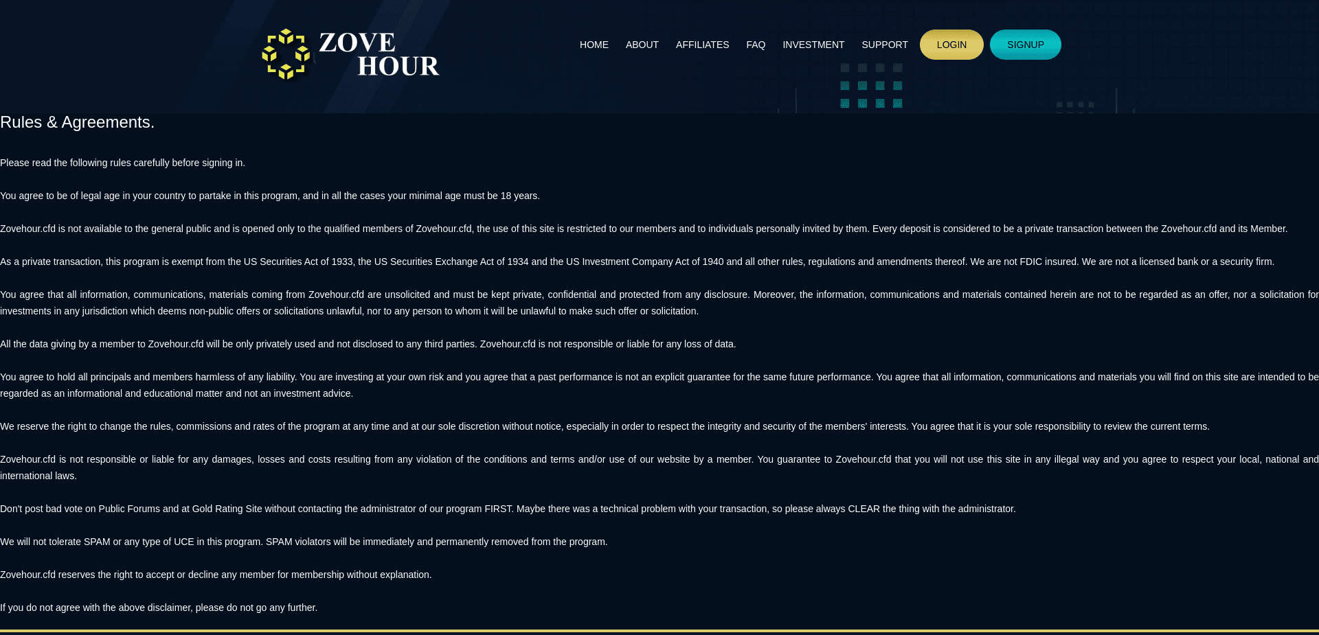 Screenshot for zovehour.cfd - 2