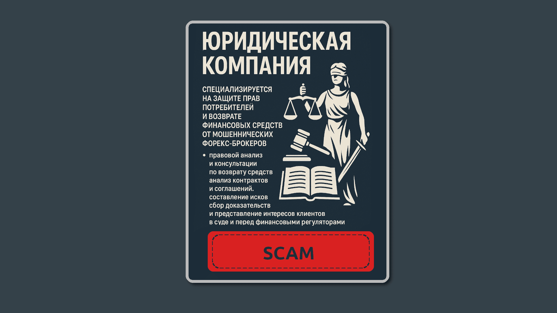 Юридические Фирмы Однодневки отзывы и обзор. Развод, лохотрон или правда. Только честные и правдивые отзывы.