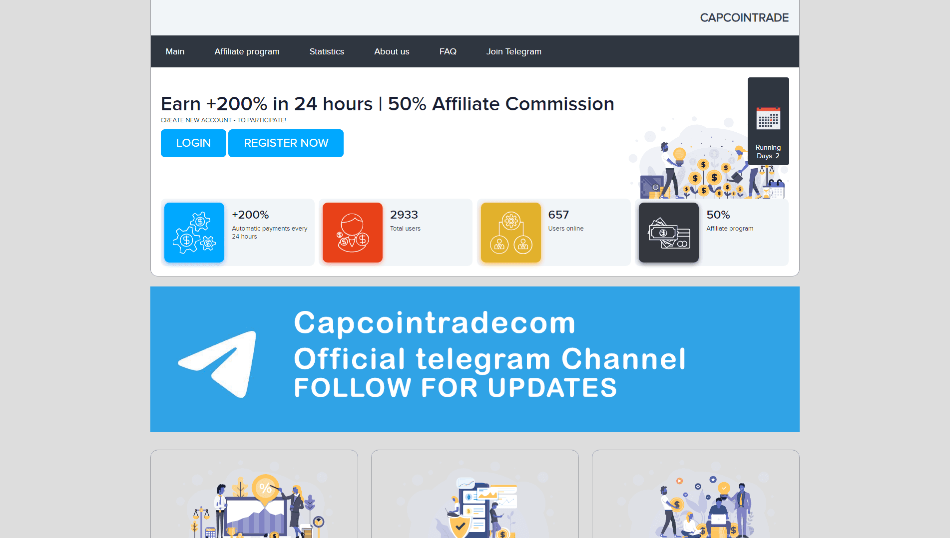 Capcointrade развод, лохотрон или правда. Только честные и правдивые отзывы на Baxov.Net
