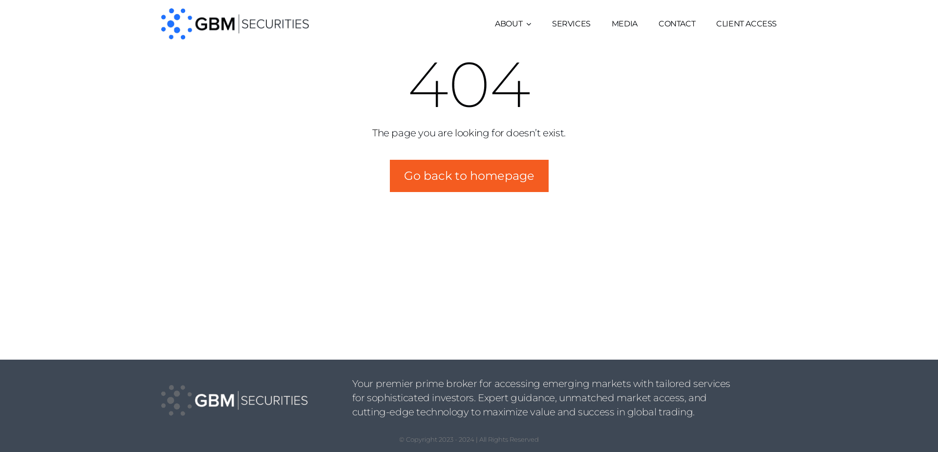 Screenshot for gbmsecurities.com - 2