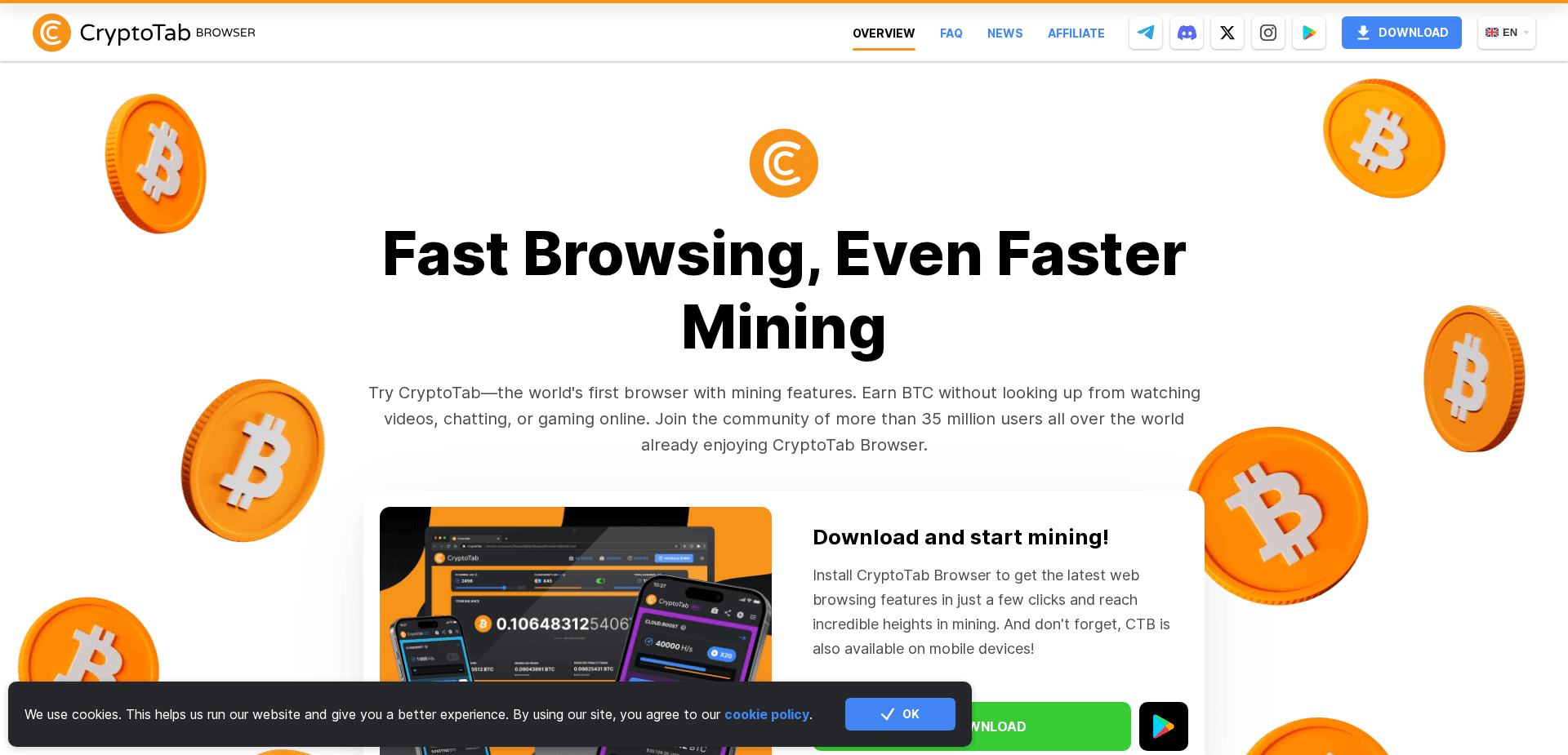 Screenshot for cryptobrowser.site - 0