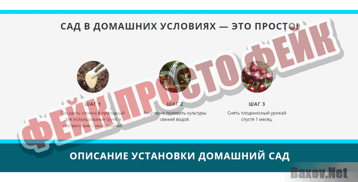 Домашний Сад Фейк Просто фейк