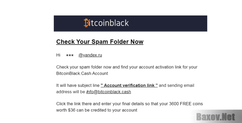 Bitcoinblack  Непонятка