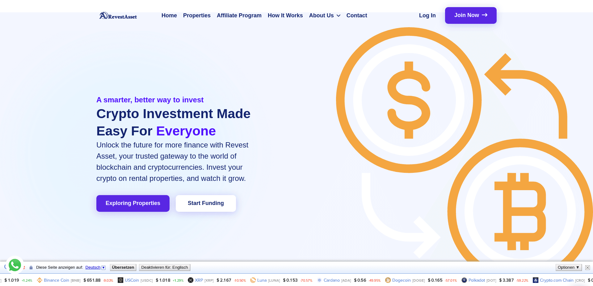 Screenshot for revestasset.org - 1