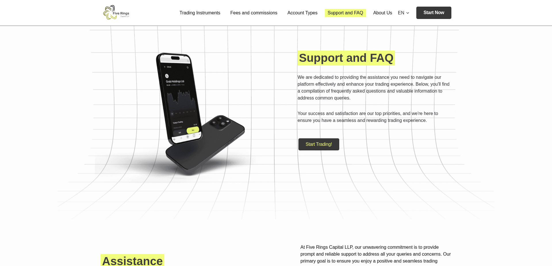 Screenshot for fiverings-capital.com - 0