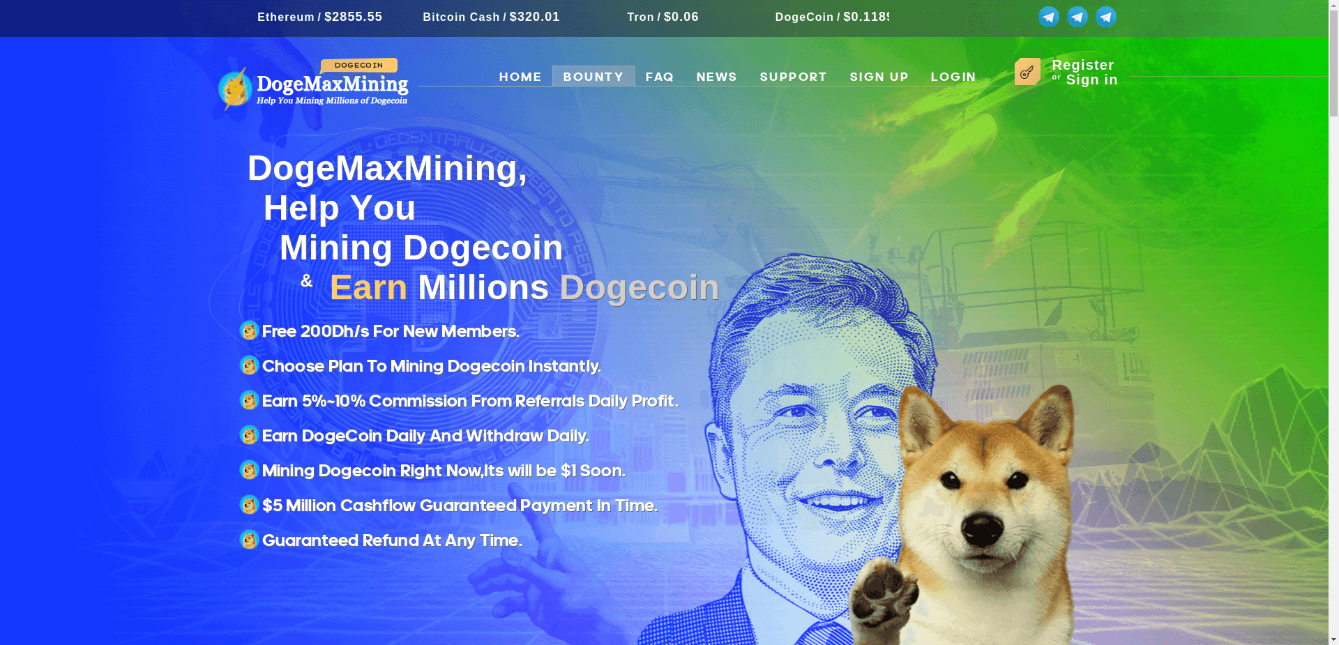 Dogemaxmining отзывы и обзор. Развод, лохотрон или правда. Только честные и правдивые отзывы на Baxov.Net