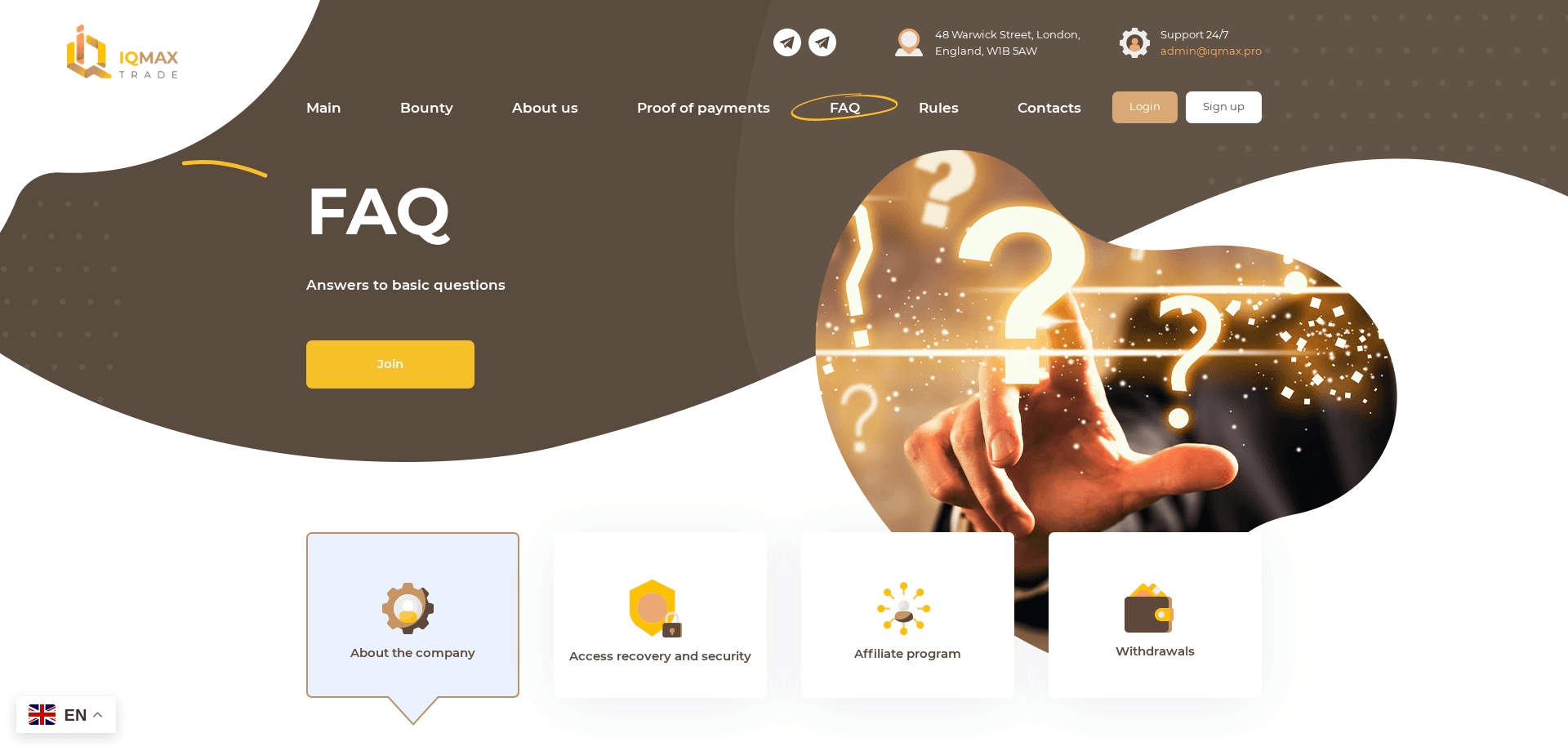 Screenshot for iqmax.pro - 4