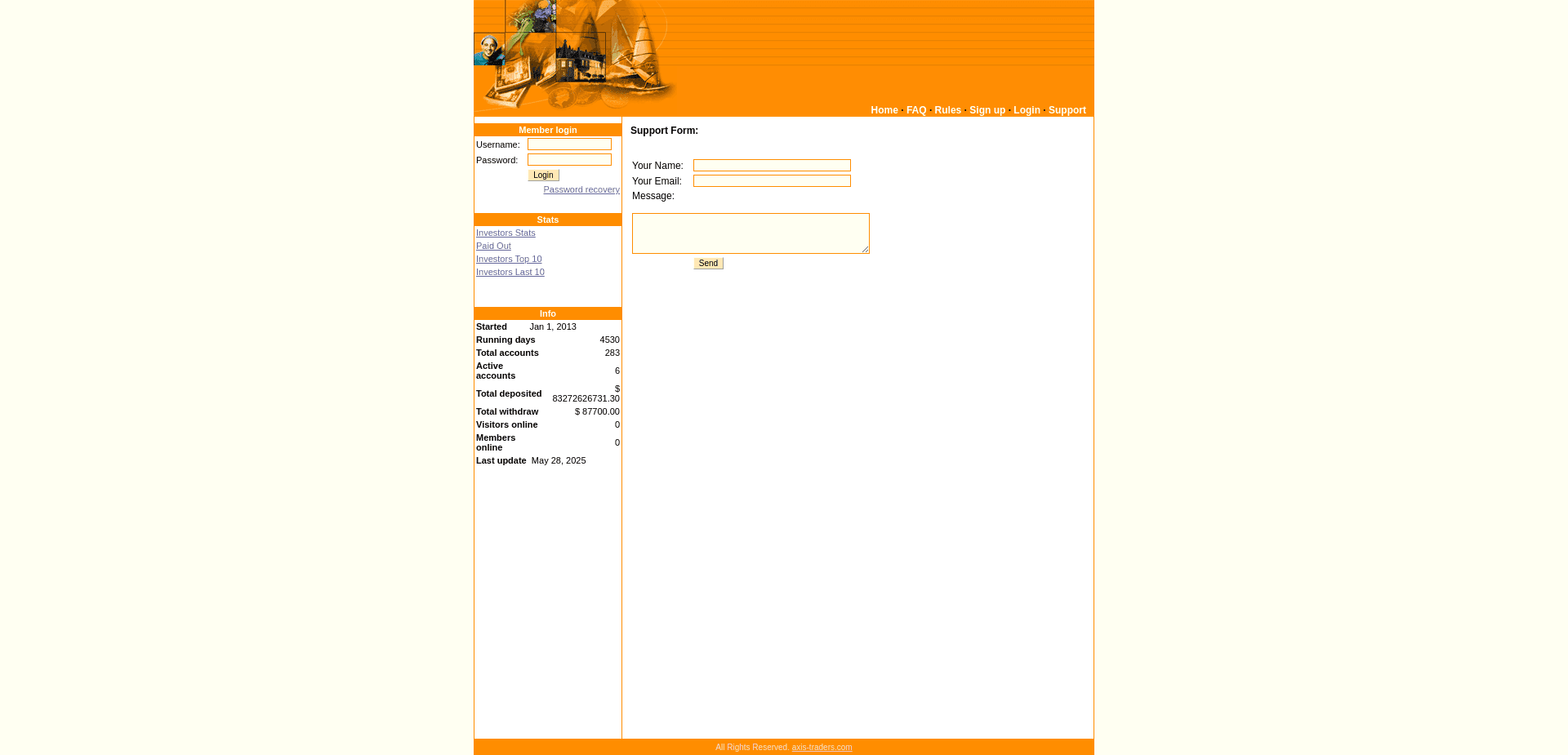 Screenshot for axis-traders.com - 3