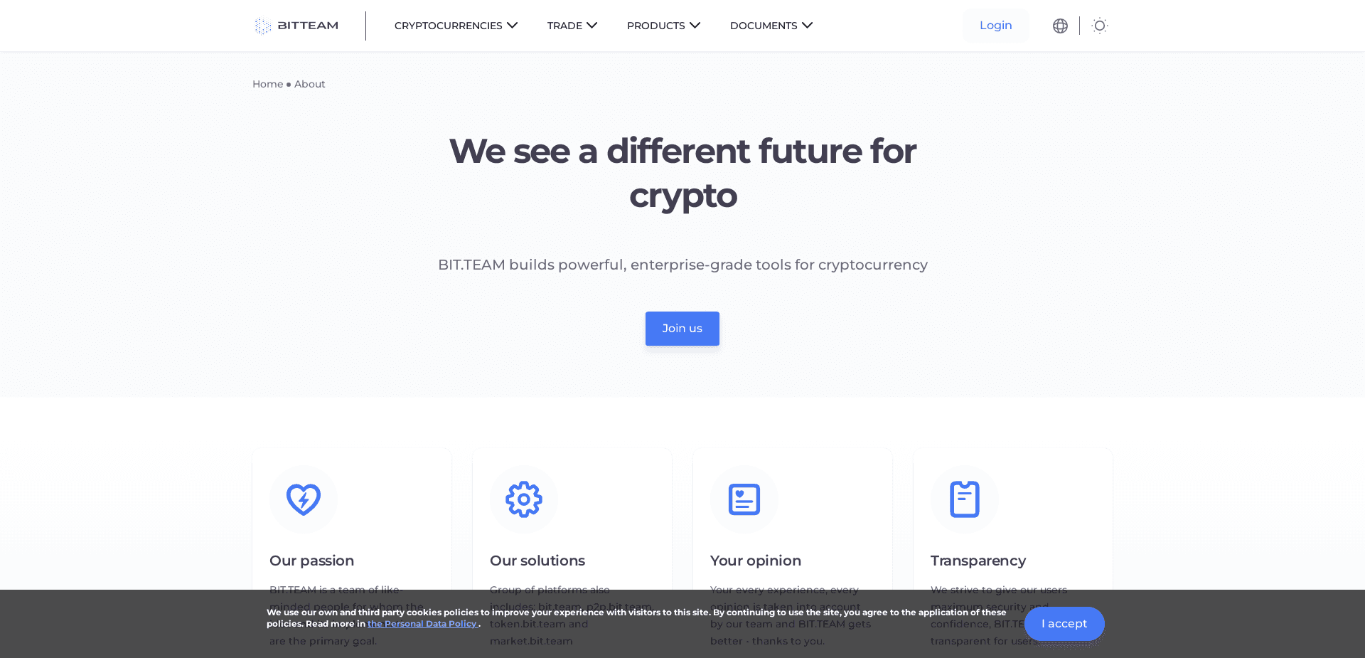 Screenshot for bit.team - 0