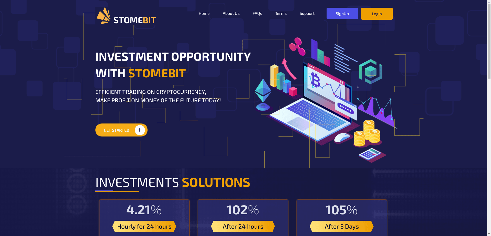 Stomebit отзывы и обзор. Развод, лохотрон или правда. Только честные и правдивые отзывы на Baxov.Net