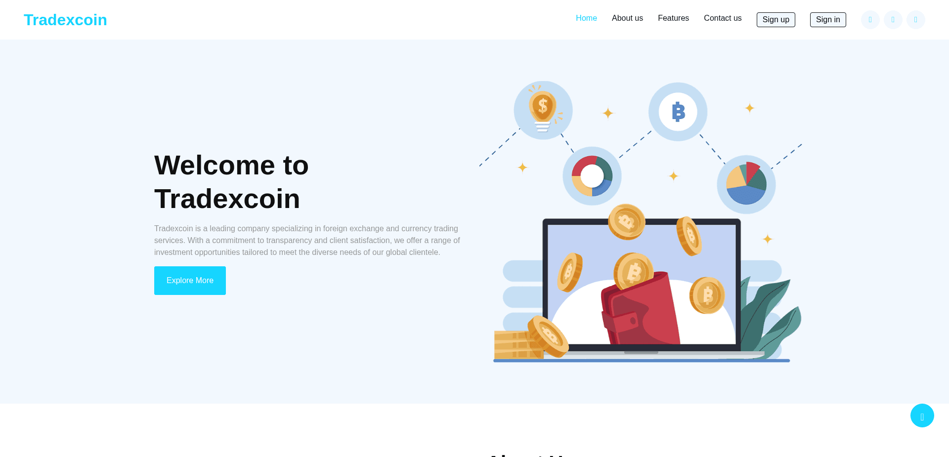 Screenshot for tradexcoin.us - 0