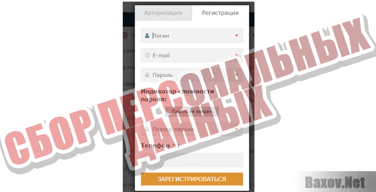 Profit Market Сбор персональных данных