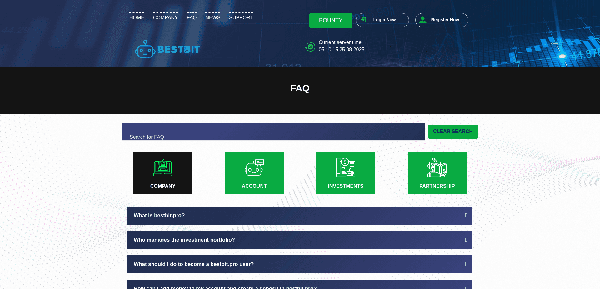 Screenshot for bestbit.pro - 2