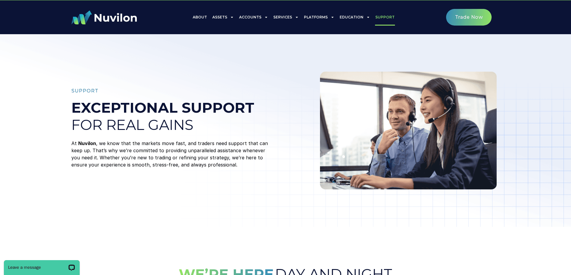 Screenshot for nuvilon.com - 3