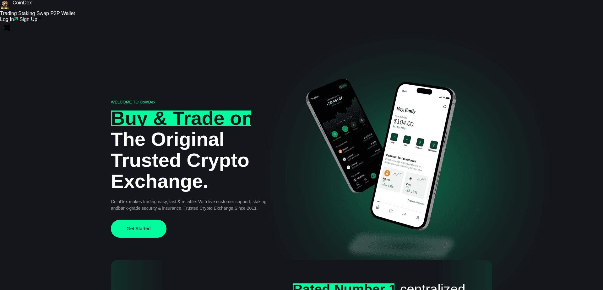 Screenshot for coindex.trade - 0