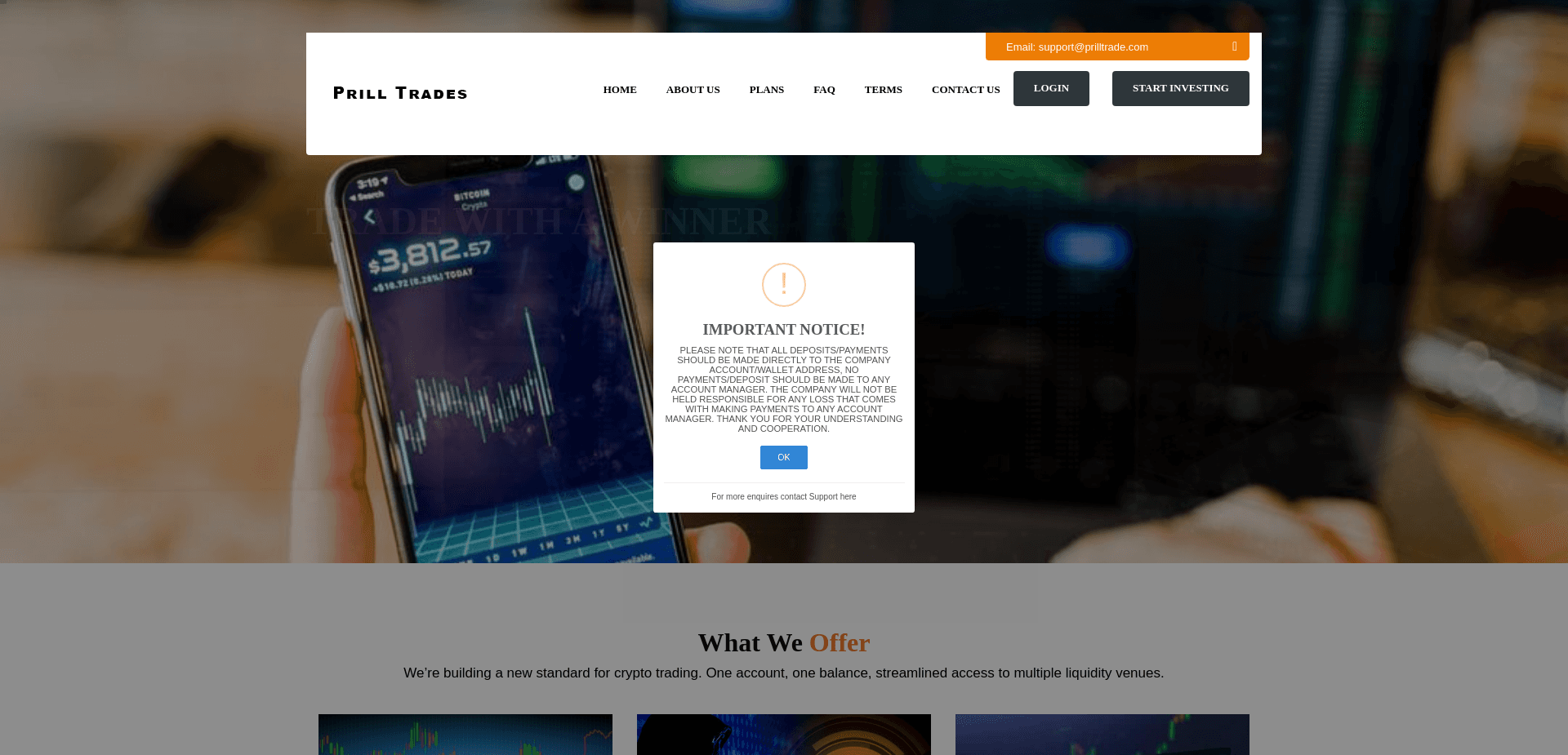 Хайп Prill Trade отзывы и обзор. Развод, лохотрон или правда. Только честные и правдивые отзывы.