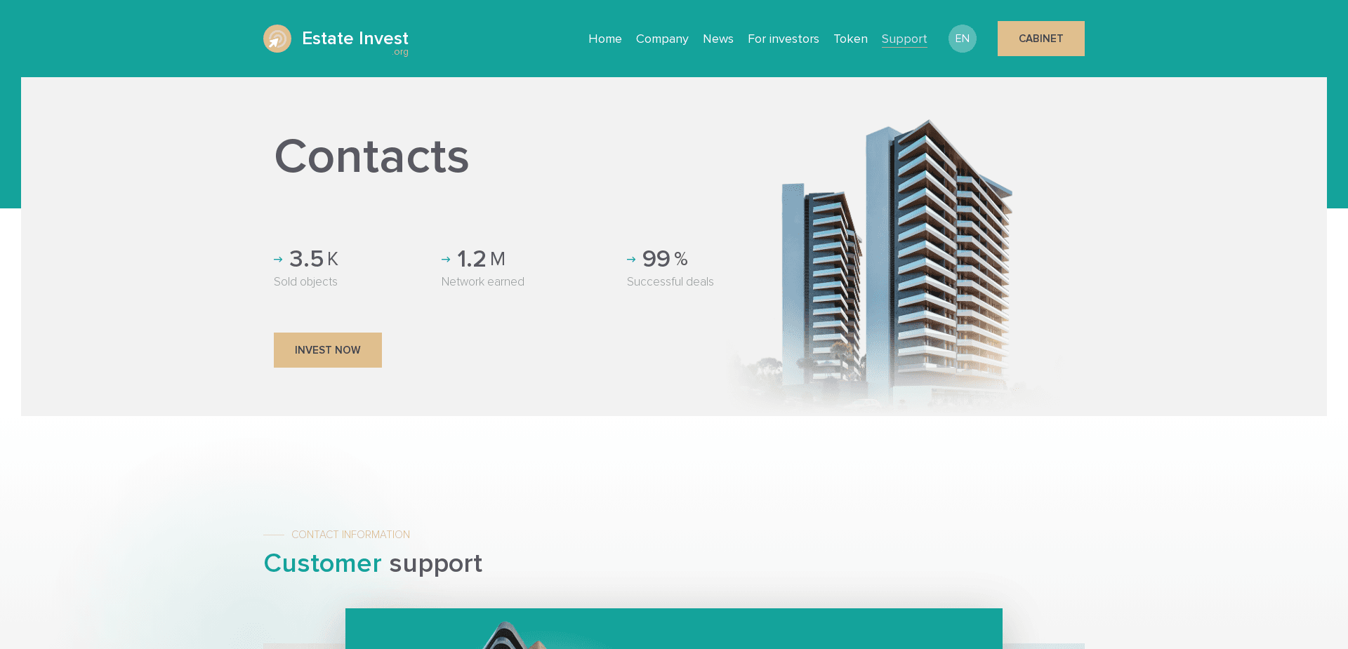 Screenshot for estateinvest.org - 0