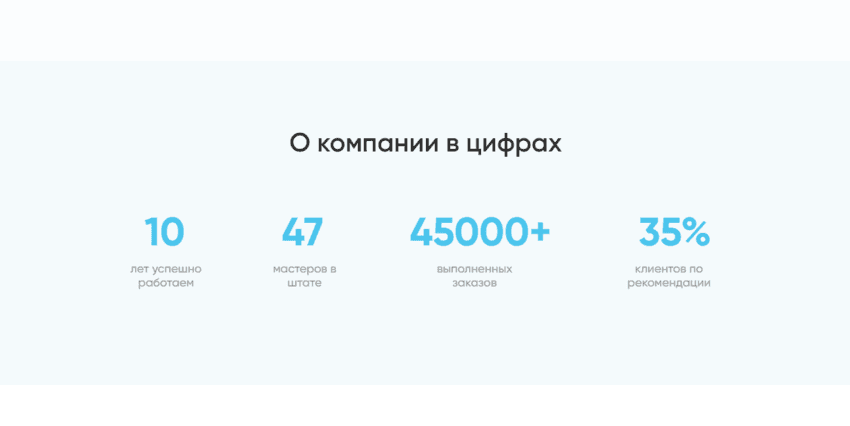 липовая информация о компании 