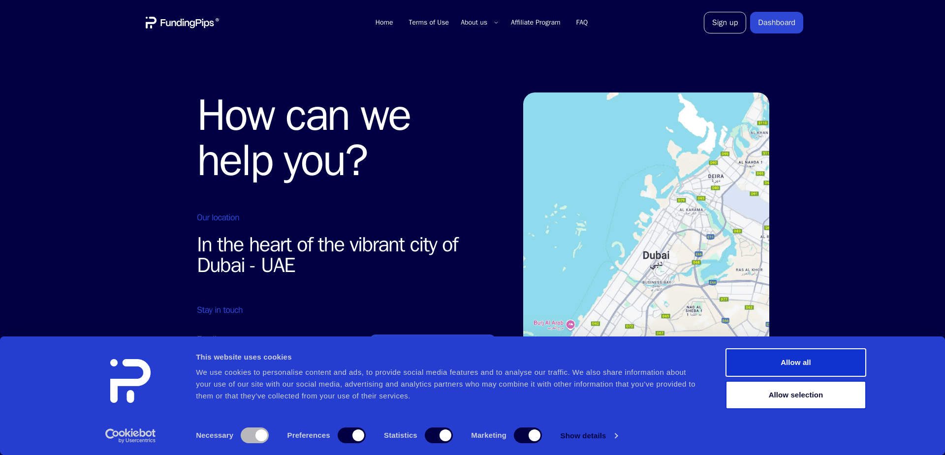 Screenshot for fundingpips.com - 0