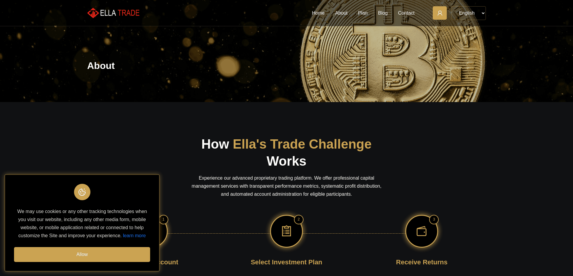 Screenshot for ellastrade.com - 3