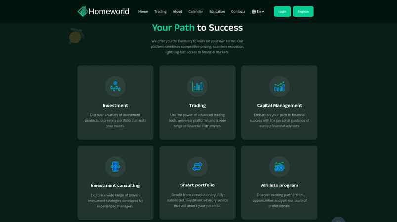 Услуги проекта
