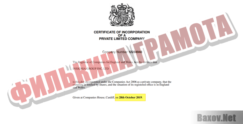 INSIGNIA GROUP Филькина грамота