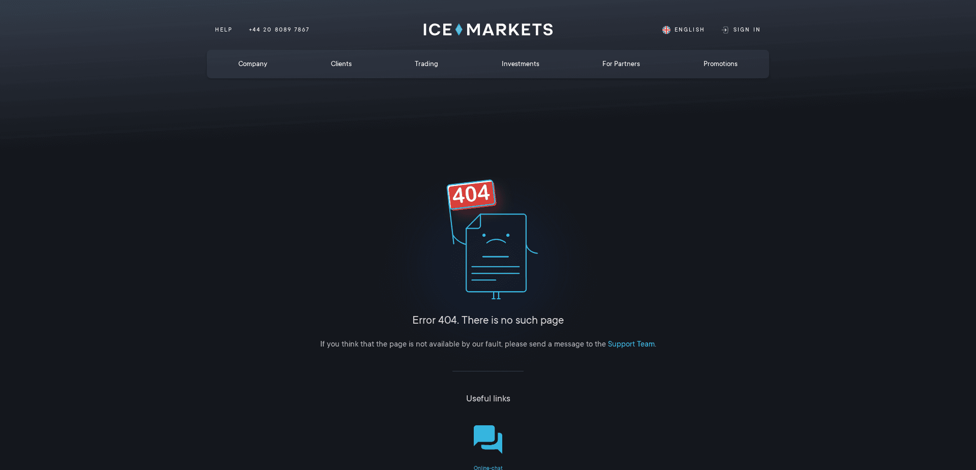 Screenshot for ice-fx.com - 0