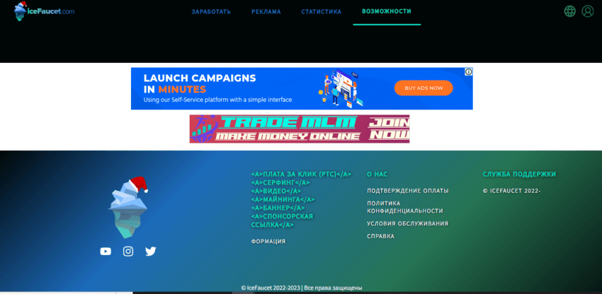 данные на сайте мошенников 