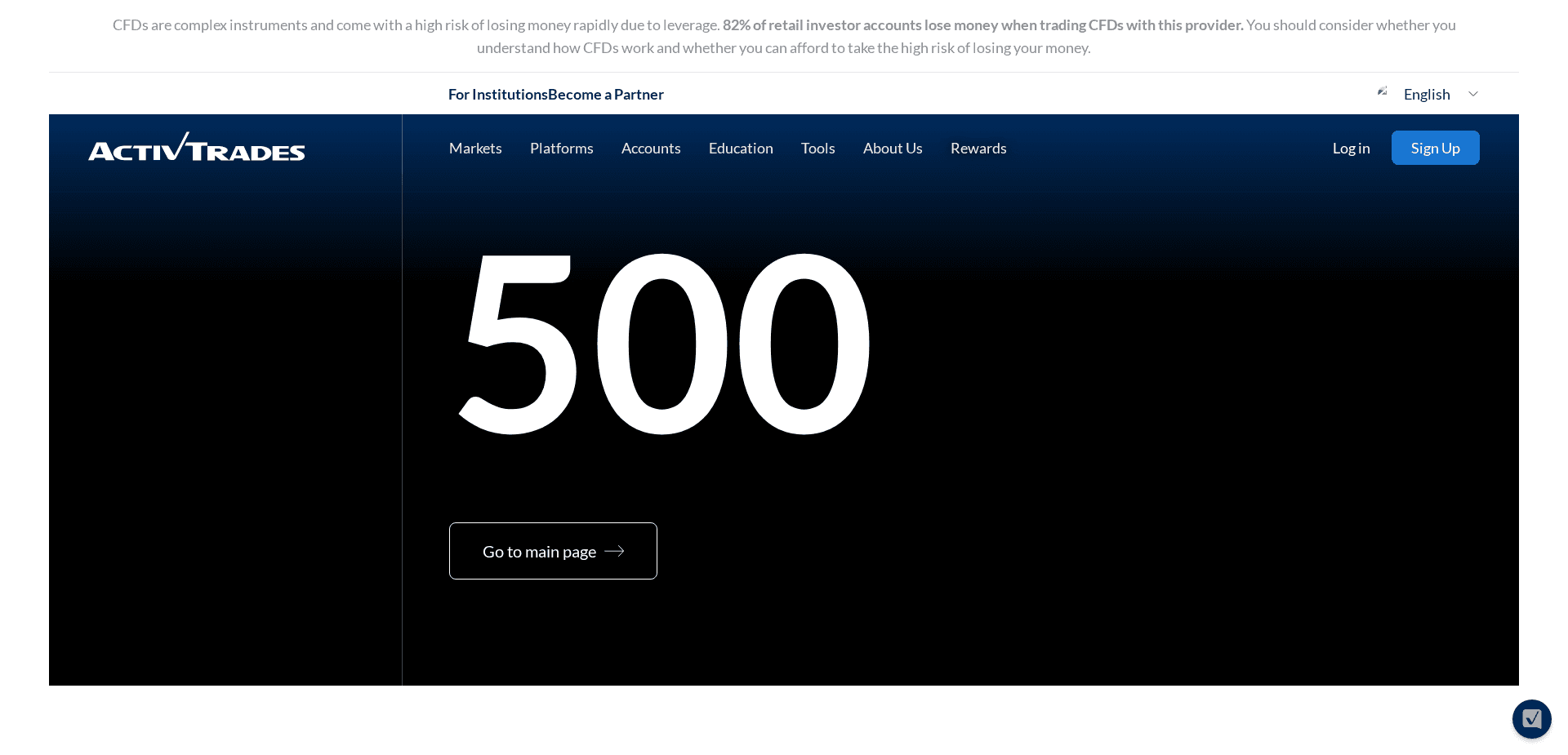 Screenshot for activtrades.bs - 1