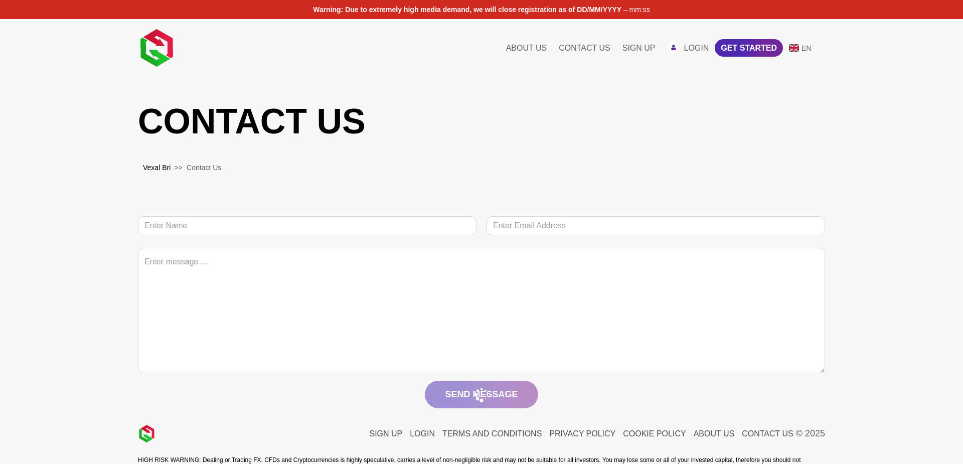 Screenshot for vexalbrisolution.com - 1