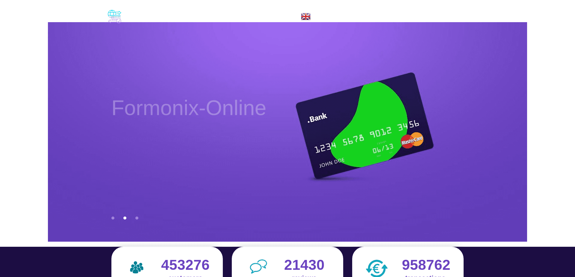 Screenshot for formonix.online - 1