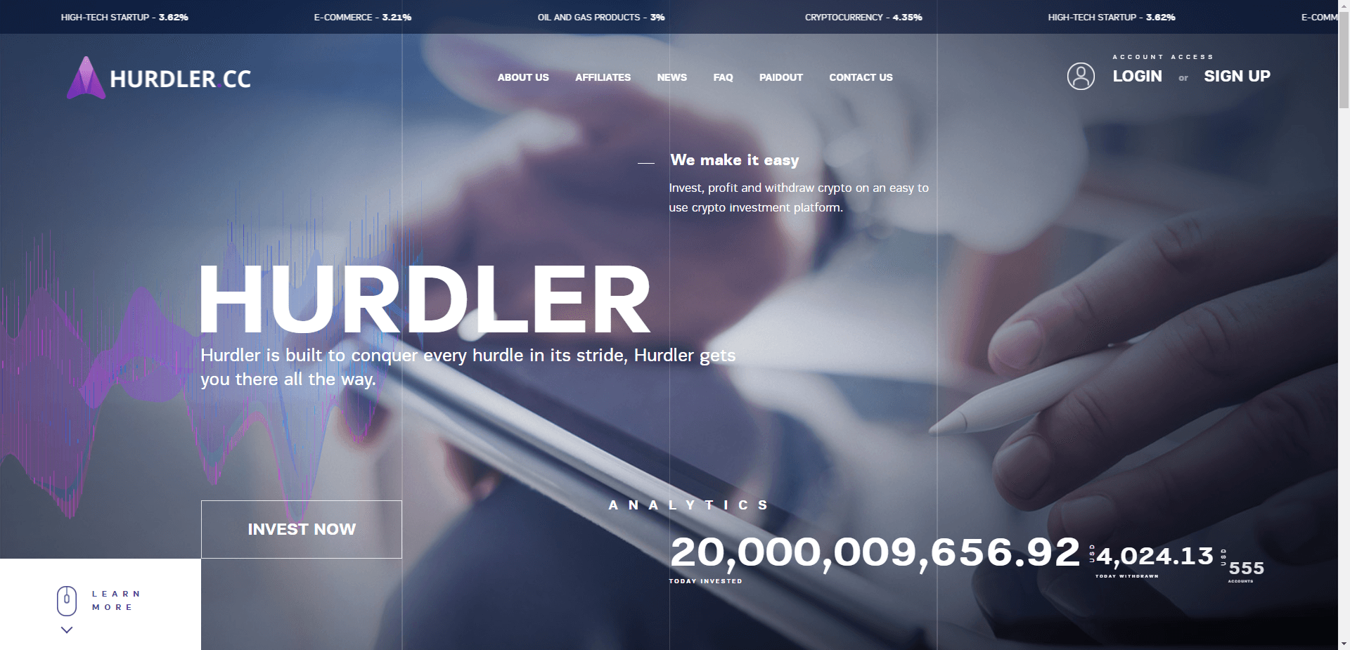 Hurdler отзывы и обзор. Развод, лохотрон или правда. Только честные и правдивые отзывы на Baxov.Net