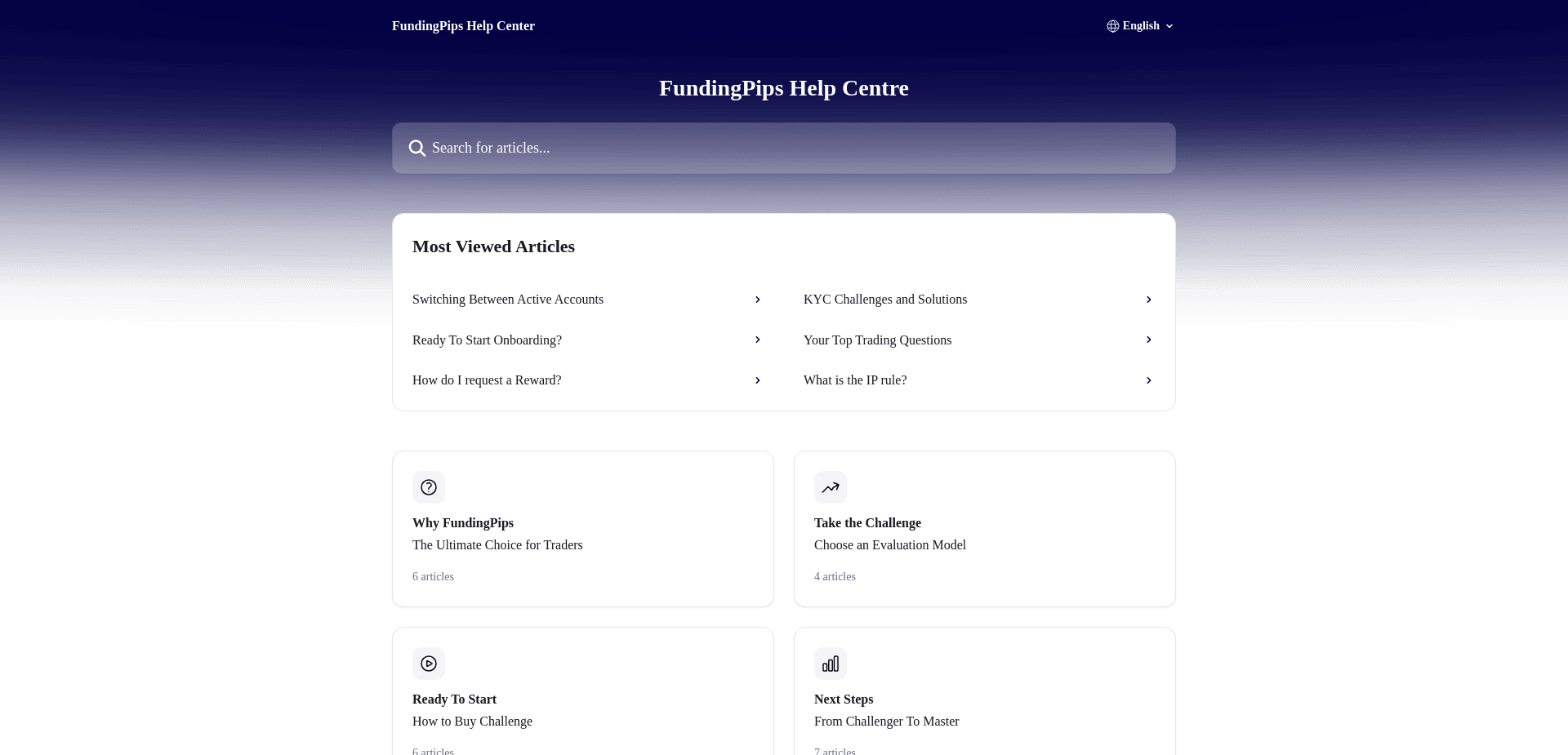 Screenshot for fundingpips.com - 2