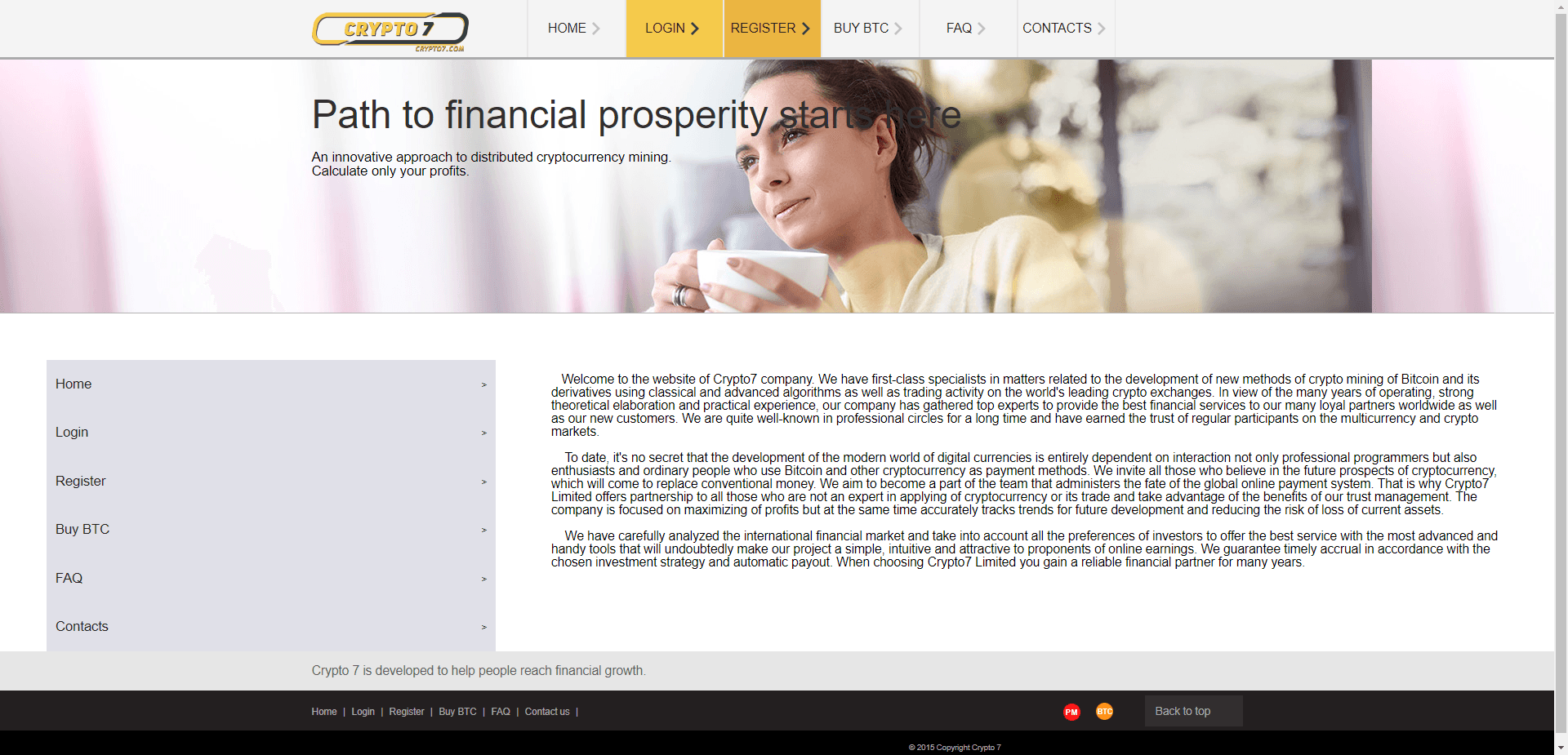 Crypto7 отзывы и обзор. Развод, лохотрон или правда. Только честные и правдивые отзывы.