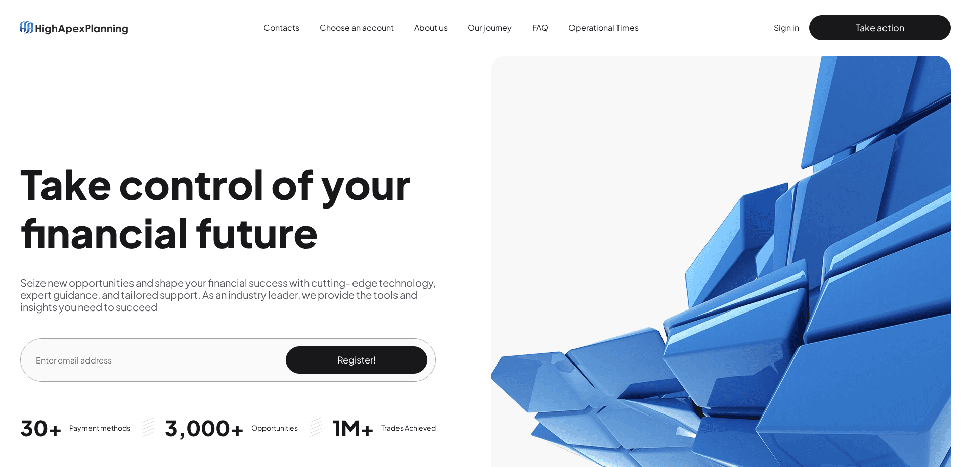 Screenshot for highapexplanning.com - 1