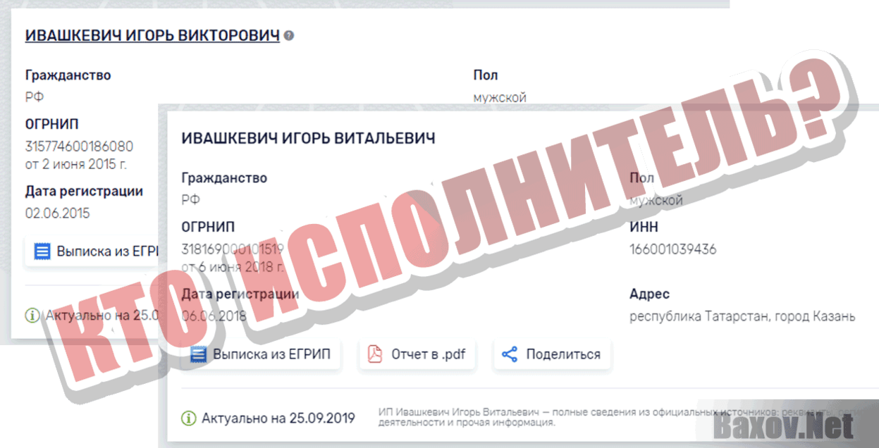Альфа и Омега Кто исполнитель?