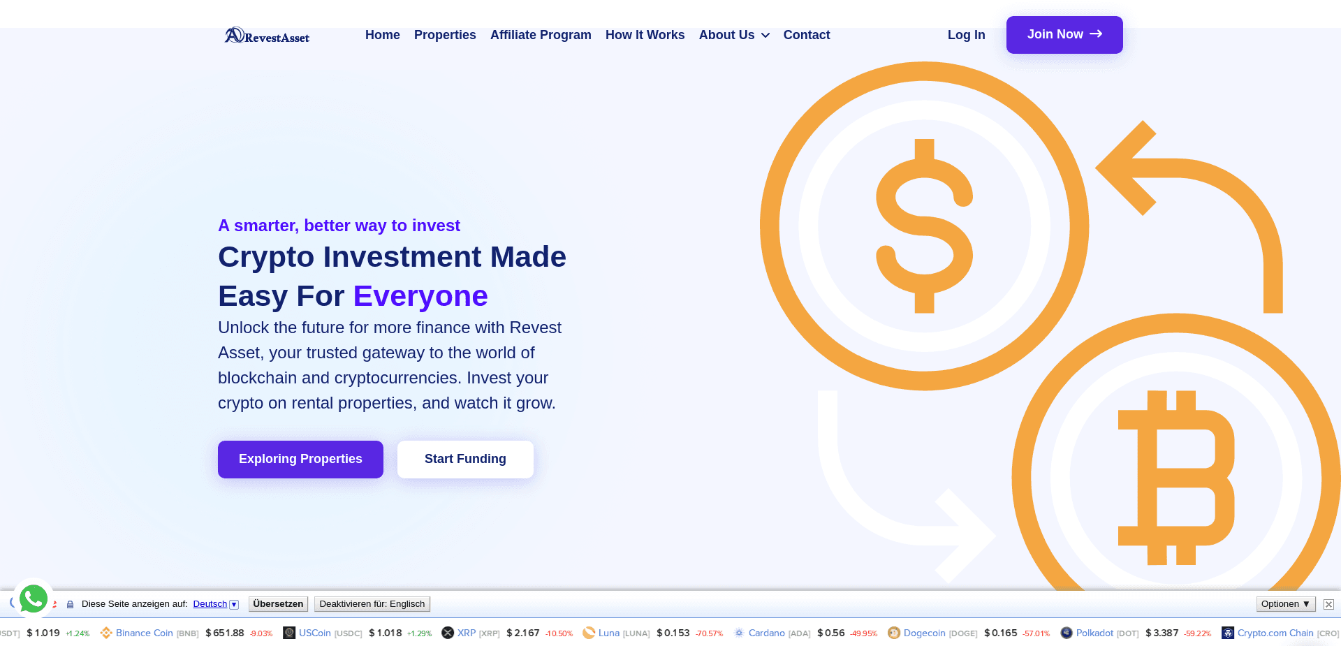 Screenshot for revestasset.org - 3