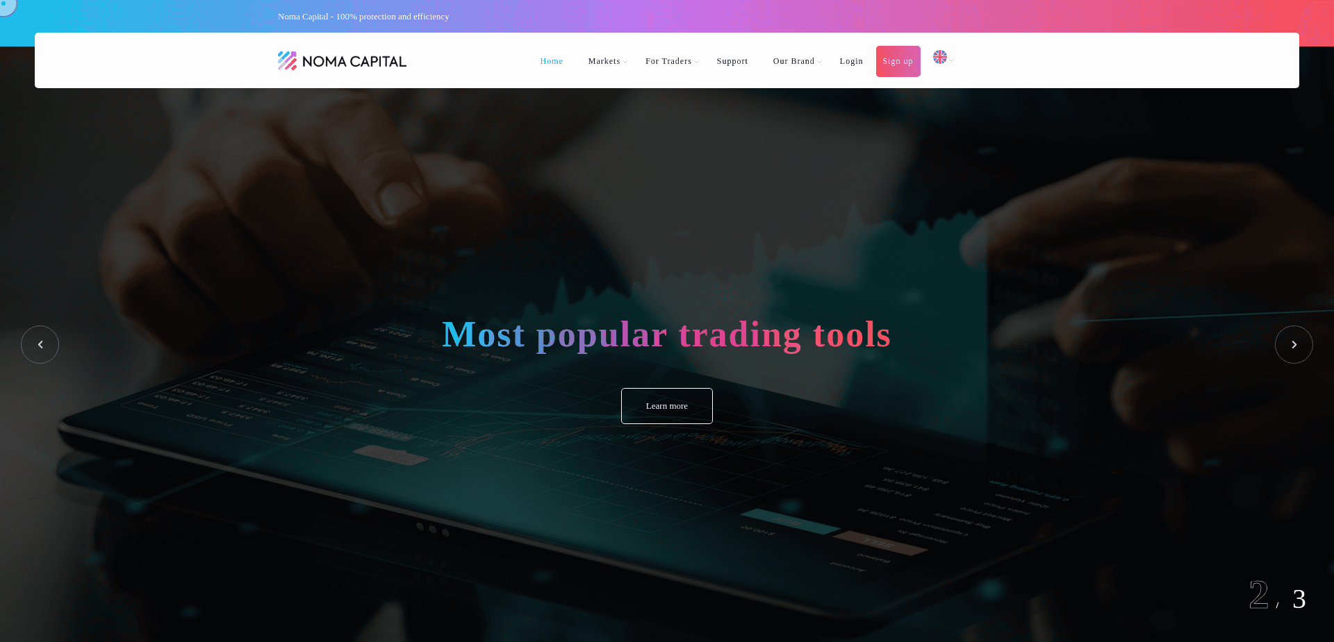 Screenshot for nomacapital.pro - 0