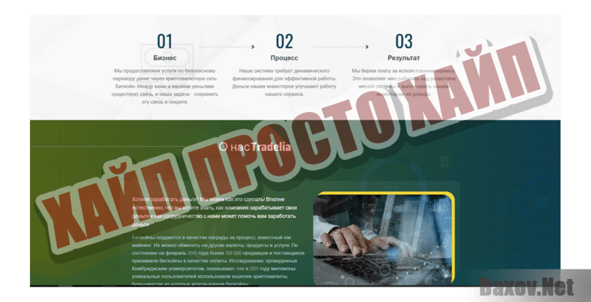 Tradelia Хайп Просто хайп