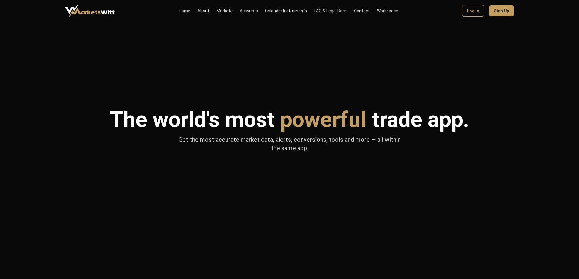 Screenshot for marketswitt.com - 1