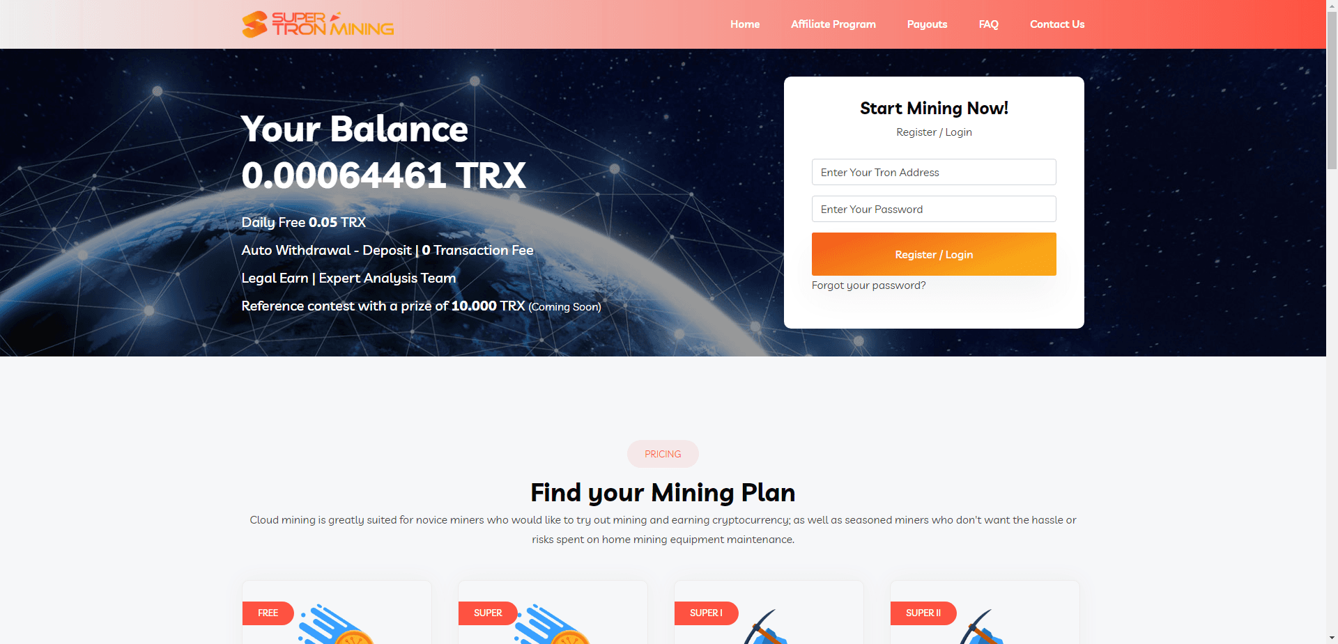 Super Tron Mining отзывы и обзор. Развод, лохотрон или правда. Только честные и правдивые отзывы на Baxov.Net
