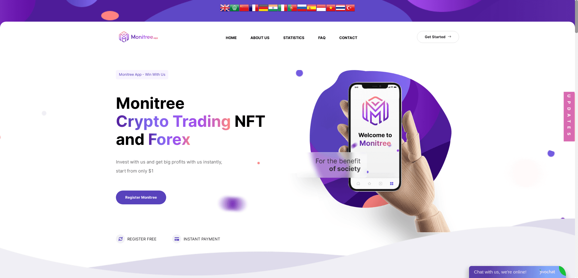 Monitree отзывы и обзор. Развод, лохотрон или правда. Только честные и правдивые отзывы.