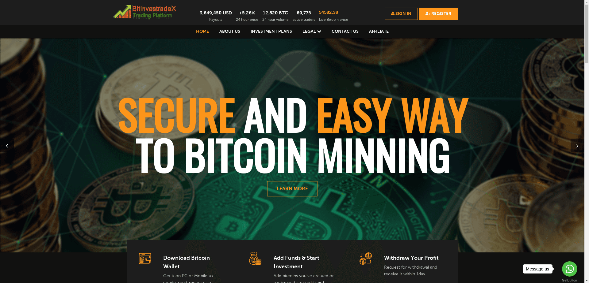 Bitinvestradex отзывы и обзор. Развод, лохотрон или правда. Только честные и правдивые отзывы на Baxov.Net