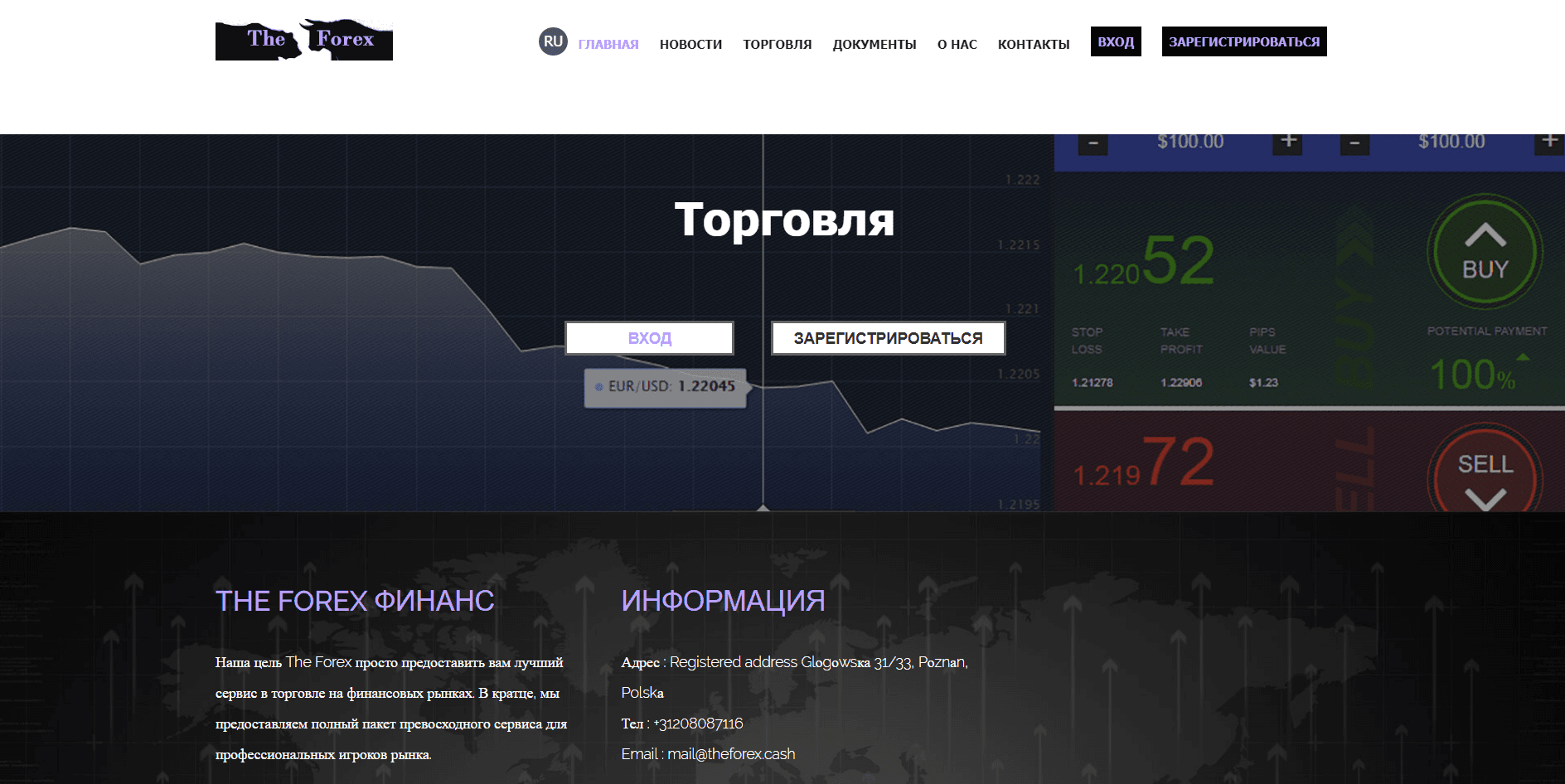 The Forex - Лохотрон