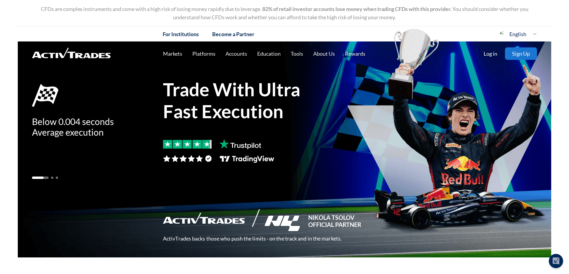 Screenshot for activtrades.bs - 0