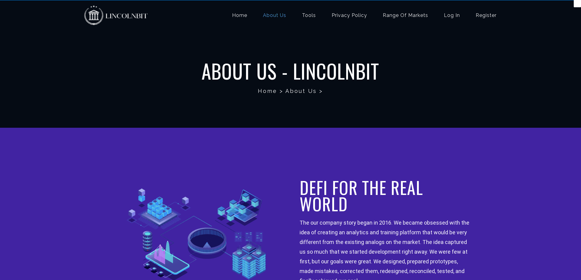 Screenshot for lincolnbit.com - 3